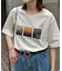 梨地アソートプリント半袖TEE