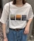 梨地アソートプリント半袖TEE
