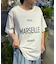 梨地アソートプリント半袖TEE