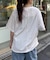 梨地アソートプリント半袖TEE