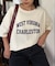 USAコットン切替プリントTee