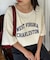 USAコットン切替プリントTee