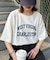 USAコットン切替プリントTee