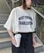 USAコットン切替プリントTee