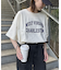 USAコットン切替プリントTee