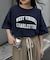 USAコットン切替プリントTee