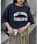 USAコットン切替プリントTee