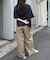 USAコットン切替プリントTee