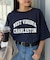 USAコットン切替プリントTee