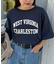 USAコットン切替プリントTee