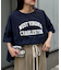 USAコットン切替プリントTee