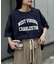 USAコットン切替プリントTee