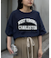 USAコットン切替プリントTee