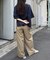 USAコットン切替プリントTee