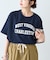 USAコットン切替プリントTee