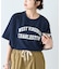 USAコットン切替プリントTee