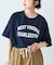 USAコットン切替プリントTee