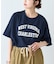 USAコットン切替プリントTee