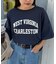 USAコットン切替プリントTee