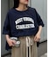 USAコットン切替プリントTee