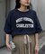 USAコットン切替プリントTee