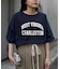 USAコットン切替プリントTee
