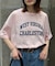 USAコットン切替プリントTee