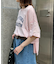 USAコットン切替プリントTee