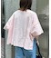 USAコットン切替プリントTee