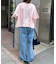USAコットン切替プリントTee