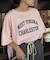 USAコットン切替プリントTee