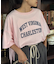 USAコットン切替プリントTee