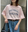 USAコットン切替プリントTee