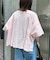 USAコットン切替プリントTee