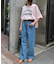 USAコットン切替プリントTee