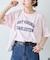 USAコットン切替プリントTee