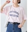 USAコットン切替プリントTee
