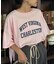 USAコットン切替プリントTee