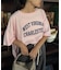 USAコットン切替プリントTee