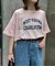USAコットン切替プリントTee