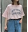 USAコットン切替プリントTee