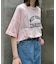 USAコットン切替プリントTee