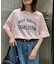 USAコットン切替プリントTee