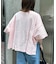 USAコットン切替プリントTee