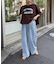 USAコットン切替プリントTee
