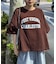 USAコットン切替プリントTee