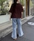 USAコットン切替プリントTee