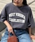 USAコットン切替プリントTee
