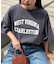 USAコットン切替プリントTee