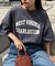 USAコットン切替プリントTee